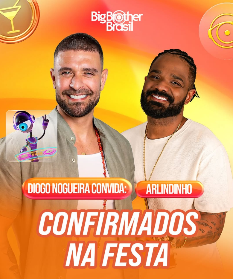 Saiba qual serão as atrações da festa do BBB desta sexta-feira