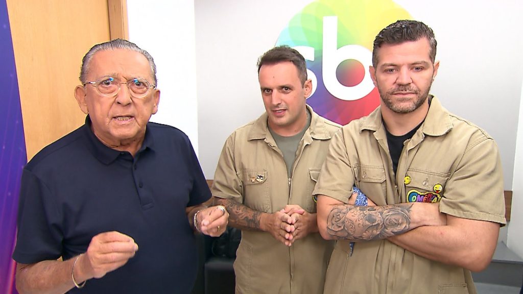 Galvão Bueno e Sabrina Sato marcam a estreia do “Comédia SBT”