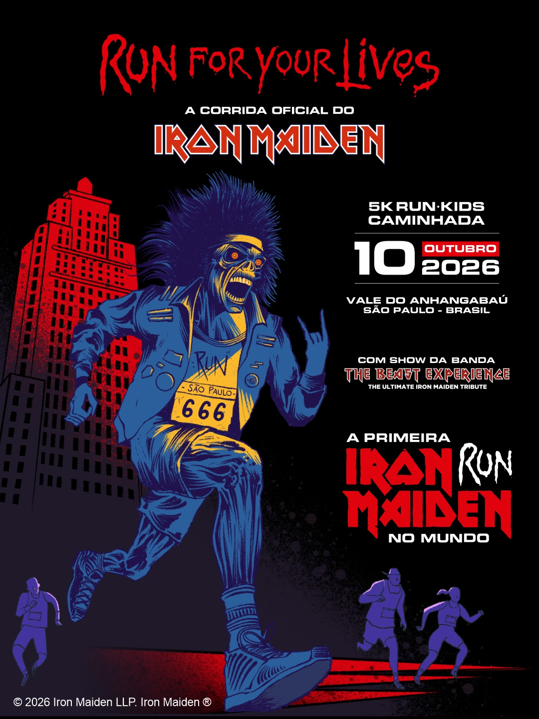 São Paulo sedia a primeira corrida oficial do Iron Maiden no mundo